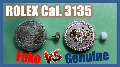 rolex replica 3135 in contrassegno|ROLEX 3135 movement Genuine vs Fake .